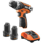 Aeg - perceuse visseuse 12v li - ion - 2 batteries 2. 0ah pro - lithium - 1 chargeur 40min - bs12c2 - ...