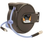 Aerotec - aero 8 eco enrouleur de tuyau pneumatique 12 bar fixation murale