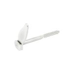 Torbel arr�t de volet marseillais tirefond longueur (mm): longueur (mm) : 130 - finition: zingu� blanc ...