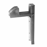 Industrielle de sedan - arrt de portail automatique  ressort  sceller zingu blanc afbat
