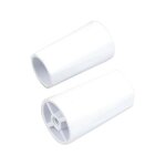 Lot de 2 but�es de lame finale composite plastifi�, h. 25 x l. 25 x p. 40 mm - afbat