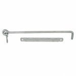 Crochet et cr�maill�re � poign�e inox afbat