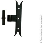 Gond tableau acier pr�peint, h. 235x diam. 14 mm - afbat