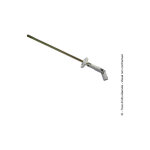 Afbat - sortie de caisson d�port�e torbel tige 6 pans 7mm - � 12 mm - 841200