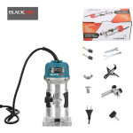 Oly magic - blackpine - affleureuse dfonceuse lectrique  bois 220v 800w trimmer router, 30000r / min, ...