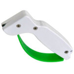 Aff�teur de couteaux en carbure de tungst�ne, outil de jardin portable pour aff�tage pr�cis en ext�rieur ...