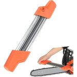 Aff�teuse de tron�onneuse 3 / 8inp 4, 0mm, tron�onneuse outil d'aff�tage, 2 en 1 aiguiseur de cha�ne ...