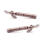 2 tendeurs inclinable inox - gauche et droit - cble de 3  4 mm
