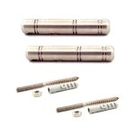 2 tendeurs inox avec vis et cheville - gauche et droit - câble de 3 à 4 mm pour garde corps, rampabarde, ... 2 tendeurs inox avec vis et cheville - gauche et droit - câble de 3 à 4 mm pour garde corps, rampabarde, ...