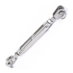 Tendeur chape - chape inox a4 pour cble bateau, voile d'ombrage, garde corps