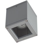 Afrodita - plafonnier ext�rieur � 1 lumi�re, gris clair ip54, gu10 - leds - c4