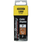 Agrafes cavaliers 10mm type 7 bote de 1000 stanley 1 - ct106t