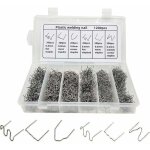 Agrafes chaudes 6 types 1200 pcs baguettes de soudage agrafes chaudes de vague agrafeuses � chaud soudure ...
