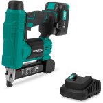 Agrafe cloueuse sans fil 20v vonroc batterie 4. 0ah et chargeur inclus, agrafes 20mm et 25mm, clous 20mm ...