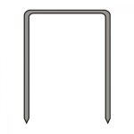 Agrafes dedra type 80, 12 mm, 5 000 pi�ces ? pour agrafeuses de rembourrage et de construction