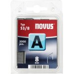 Agrafes en fil fin type 53 longueur 8 mm super - dur