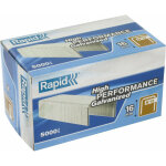 Agrafe n�12, 16mm, galva 5000 pi�ces rapid