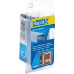 Agrafe n�970, 6mm, galva 1340 pi�ces rapid