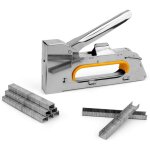 Agrafeuse cloueuse manuel, agrapheuse bricolage avec 2400 verges de clous, agrafeuses manuelles pour ...