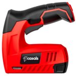 Agrafeuse cloueuse sans fil casals 4v - charge usb - 200 clous et 200 agrafes