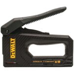 Agrafeuse manuelle et cloueuse 2 en 1 dewalt en fibre de carbone pour agrafes de 6 - 14mm et clous � ...