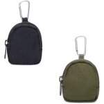 Ahlsen - 2 pcs porte monnaie porte cl�s mini sac � dos pour homme mini portable porte monnaie pochette ...