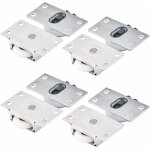 Ahlsen 4 paires roues � rouleaux pour armoire roues � rouleaux pour porte coulissante roulettes placard ...