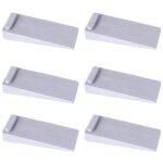 Ahlsen - arr�t cale porte, lot de 6 arr�ts de portes en caoutchouc antid�rapant, but�e de bloque stop ...