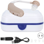 Aide auditive rechargeable bluetooth, amplificateur de son clair pour malentendants, couleur peau, prise ...