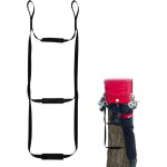 Aide � l'escalade de chasse en 2 �tapes avec marches antid�rapantes, �chelle de corde d'escalade d'arbre ...
