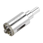 Diamant foret de scie cloche en verre avec embout pilote central pour verre, cramique carrelage 25mm ...