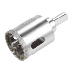 Diamant foret de scie cloche en verre avec embout pilote central pour verre, cramique carrelage 35mm ...