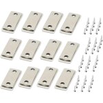 Aimant porte placard 12 pi�ces tr�s mince set avec vis fermeture meuble aimant puissant pour fermeture ...