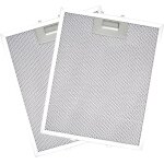 Aimoonsa ? lot de 2 filtres universels en aluminium 320 x 260 mm ? 5 couches pour hotte aspirante ? filtre ...