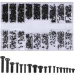 Aiperq - jamais utilis�] 500 pi�ces kit de vis, vis � t�te frais�e, vis micro de kits d'outils de r�paration ...