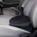 Aiperq ? coussin de si�ge de voiture �pais en mousse � m�moire de forme ? confort lombaire ? housse en ...
