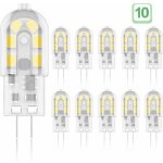 Aiperq g4 2w led ampoule, 20w ampoules halog�nes �quivalentes, blanc chaud 3000k, 200lm, 12x smd, 12v ...