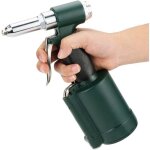Aiperq riveteuse pneumatique pistolet � riveter � air hydraulique pistolet � rivet pneumatique avec rivets ...