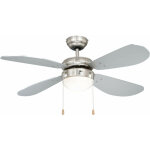 Aireryder - ventilateur de plafond classic 105 cm nickel / argent Aireryder - ventilateur de plafond classic 105 cm nickel / argent