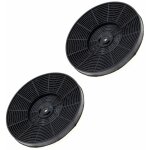 Airlux - lot de 2 filtres � charbon ahc / b / ghc / hcd (cr720, 103990039) hotte glem