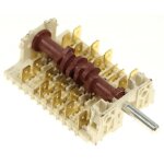 Commutateur four 9 ou 10 positions pour four glem - gas airlux