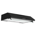 Airlux - hotte casquette noire mate 60 cm