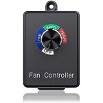 Ajusteur variable de contr�leur de vitesse de ventilateur �lectronique 350w pour les ventilateurs de ...