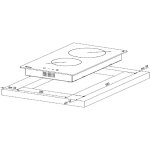 Akpo - cuisinière en céramique pka 30 830 / 2 white Akpo - cuisinière en céramique pka 30 830 / 2 white