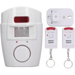 Alarme ext�rieure avec d�tecteur de mouvement, contr�le � distance, mode silencieux pour maison et ferme ...