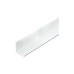 Cornière Égale pvc mat, l. 1 m x l. 4 cm x h. 4 cm Cornière Égale pvc mat, l. 1 m x l. 4 cm x h. 4 cm