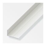 Alfer rail d'angle en aluminium 23, 5x43, 5x1, 5mm longueur 1m blanc - 21690 Alfer rail d'angle en aluminium 23, 5x43, 5x1, 5mm longueur 1m blanc - 21690