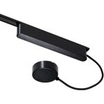 Alimentation �lectrique pour rail noir 100w avec plaque de montage monophas� - magnetic - qazqa
