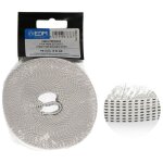 Edm - sangle compacte volet roulant 6mts - largeur 18 mm - blanc - noir. Edm - sangle compacte volet roulant 6mts - largeur 18 mm - blanc - noir.