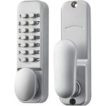 Alliage de zinc verrou de porte a code sans cl� serrure � code m�canique style r�tro 6 code lock, convient ...